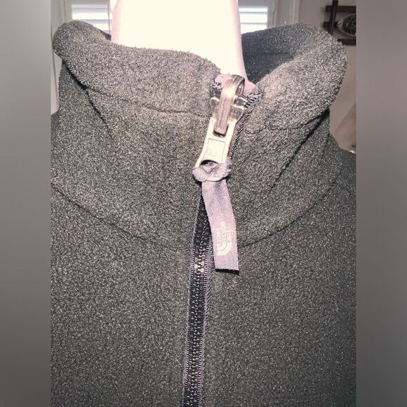 The North Face Black Fleece Jacket Men’s M Full Zip Outdoor Lightweight Casual - Picture 7 of 12